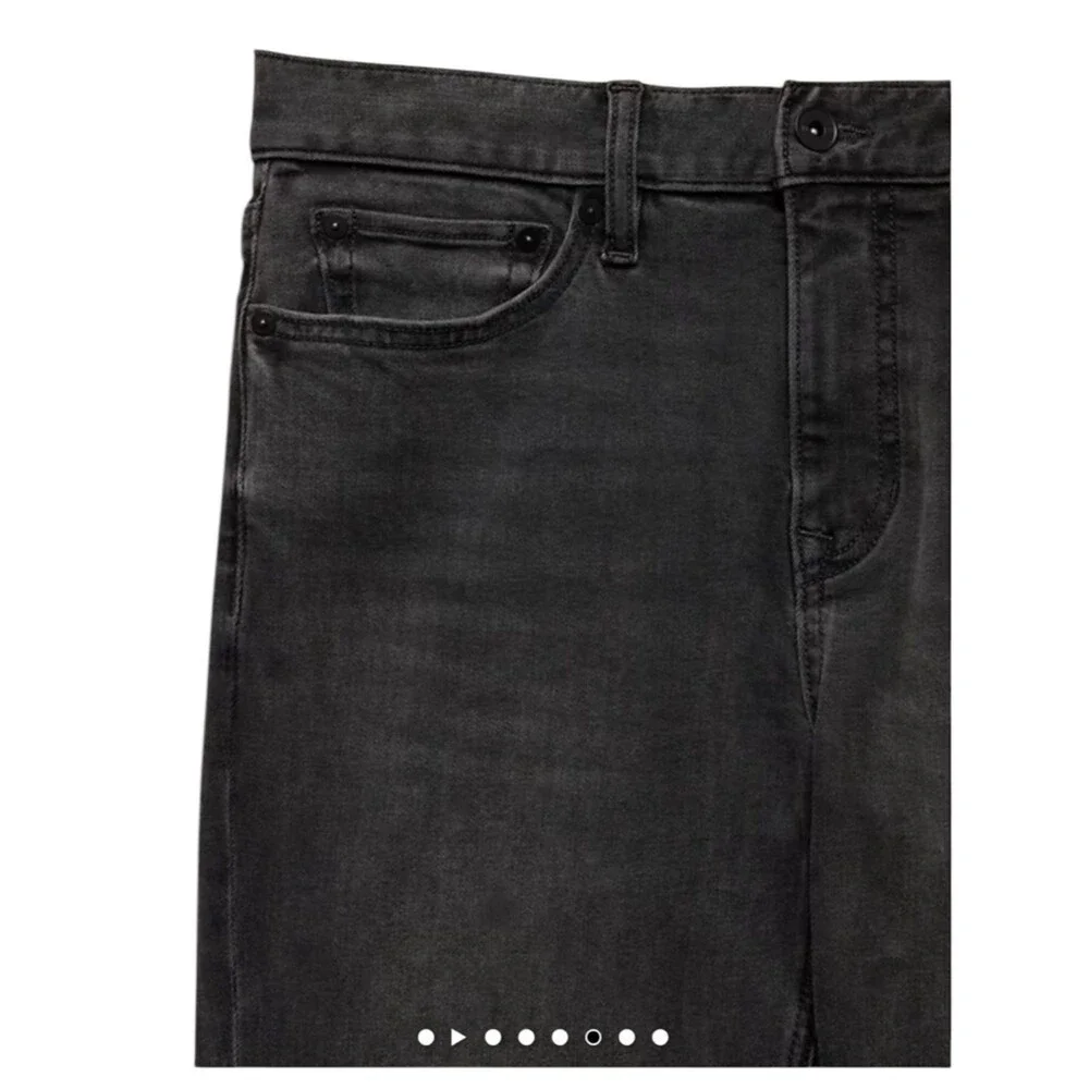 Banana Republic Slim Traveler Gray Denim Jeans 35x30